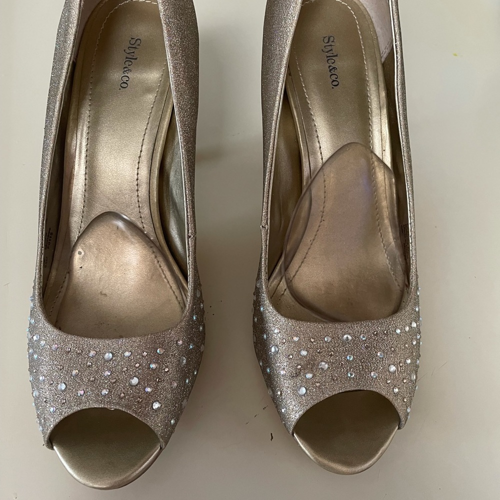 Sparkly shoes